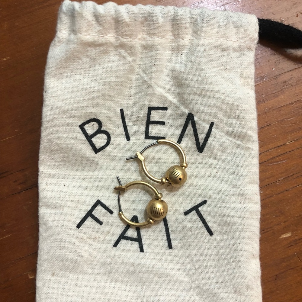 Madewell Gold Hoops